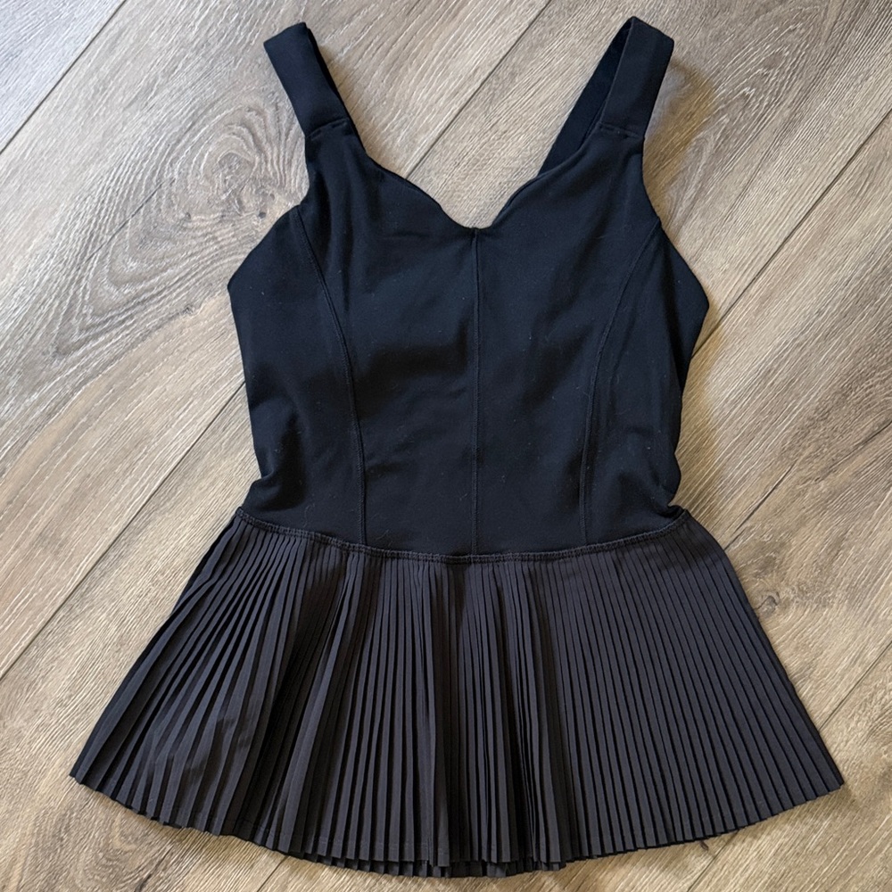 Lululemon City Tank - Pleated Peplum Top